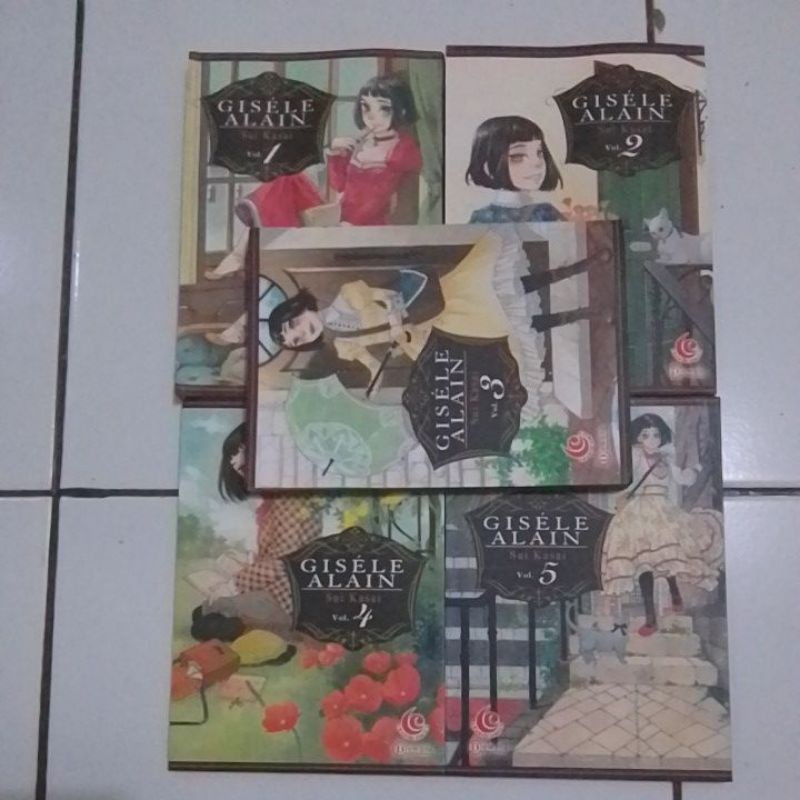 KOMIK Set Gisele Alain 1-5