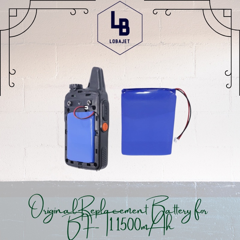 Original Replacement Battery for BAOFENG BF-T1 3.7V 1500mAh