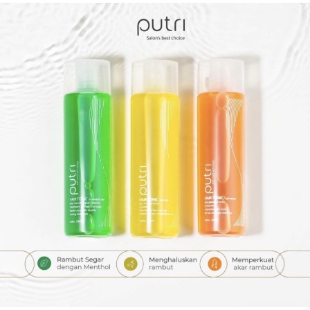 PUTRI Hair Tonic with Nusilk Technology - Tonik Rambut