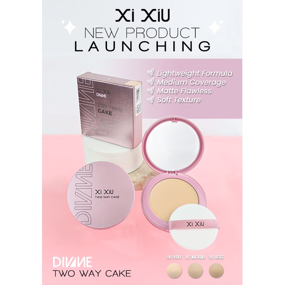 Xi Xiu Divine Two Way Cake | Bedak Padat