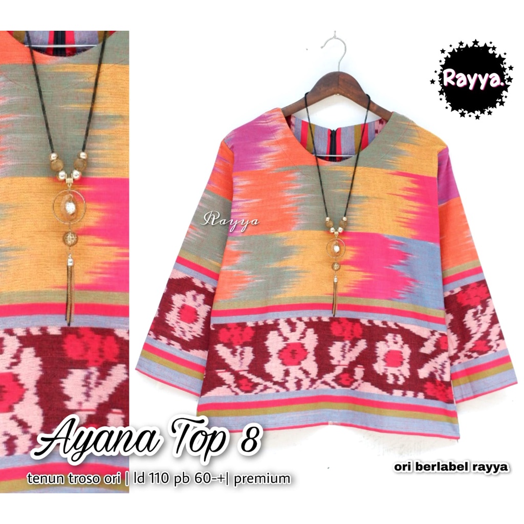 Blus Batik Tenun Ayana