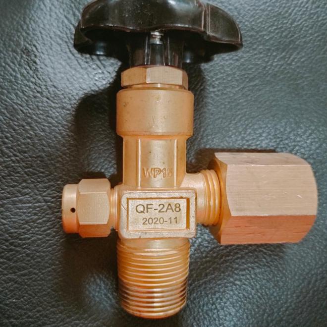 Nepel Valve Drat Liat Ke Drat Dalam Tabung Co2