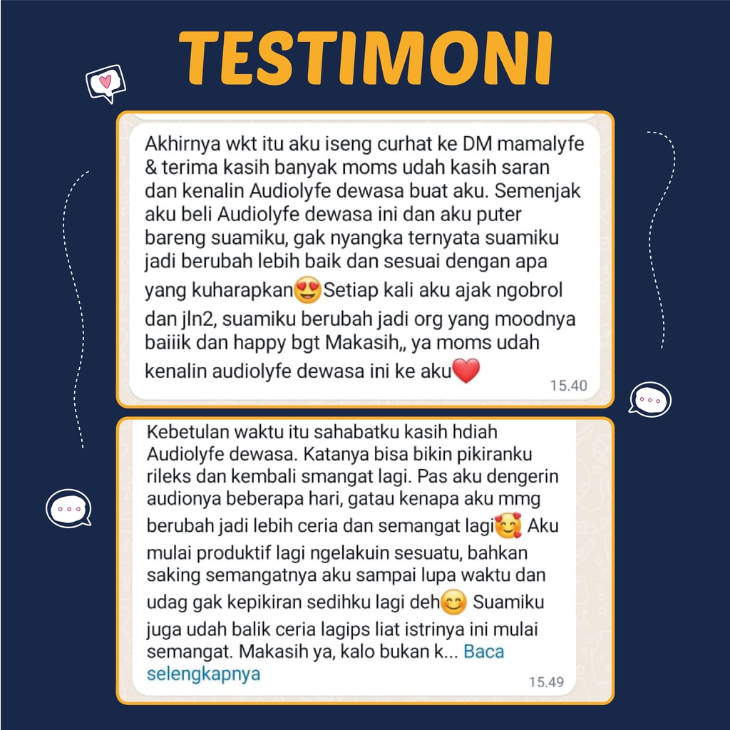 Bundling Audiolyfe Anak &amp; Audiolyfe Dewasa Stimulasi Otak