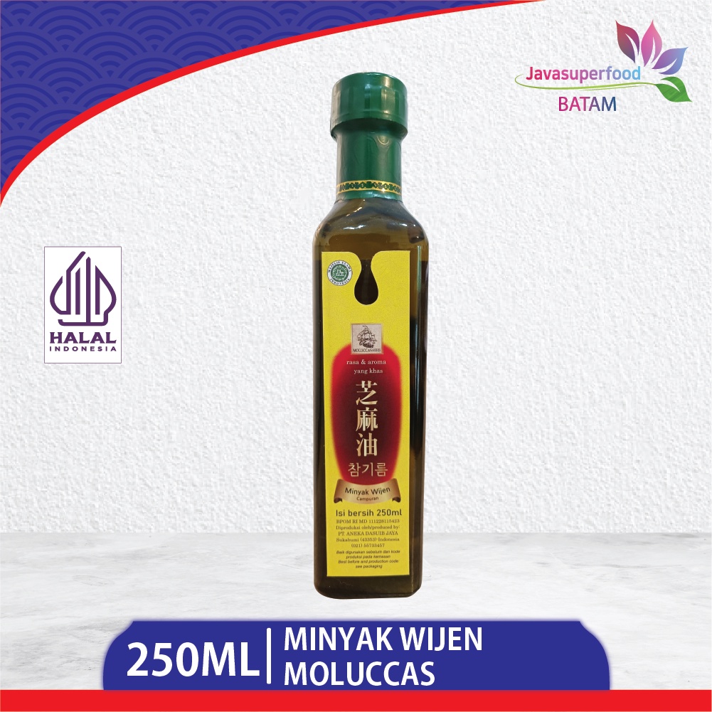 

MINYAK WIJEN MOLUCCAS / SESAME OIL KOREA 250 ML [BTM]