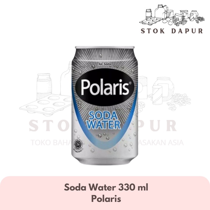 

Polaris Soda Water 330ml / Air Soda Tawar / Sparkling Water