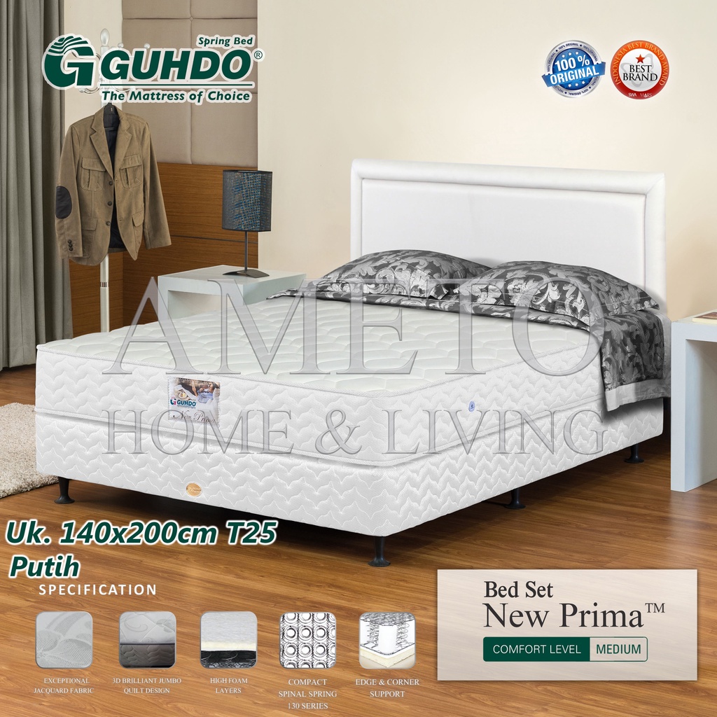 Guhdo Springbed New Prima 140x200 Prospine Style Full Set