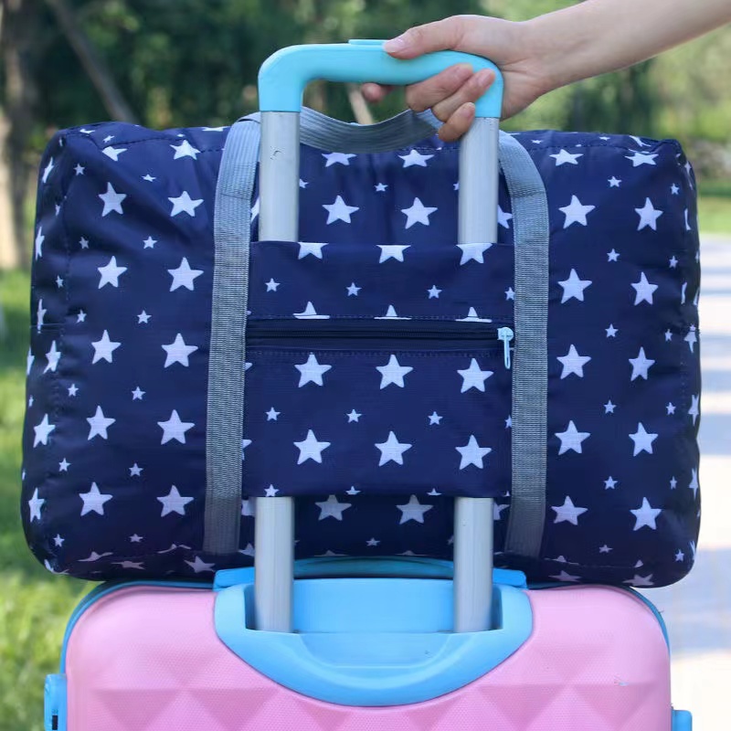 ASIN829 Tas Travel Wanita Lipat Besar Tas Lipat Perjalanan Pertahanan Udara Portabel Koper Tahan Air Organizer J98 Tas Travel Besar Lipat Portabel Anti Air Travel Folding Bag Waterproof Luggage Organizer