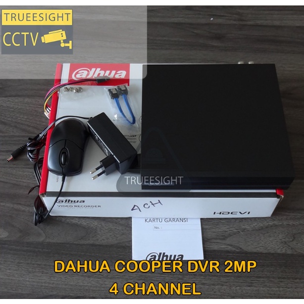 Vidio Recorder DVR Dahua Cooper 4ch 2MP 1080p Best Seller DAHUA