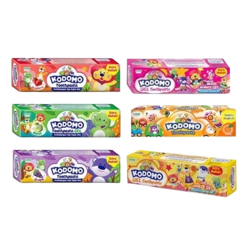 KODOMO PASTA GIGI ANAK / KODOMO TOOTHPASTE 45g&amp;80g Arjuna Wings