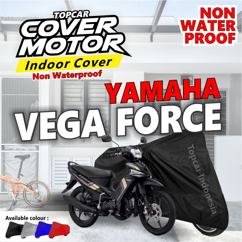 Cover Motor Yamaha Vega Force Indor Indoor Non Waterproof Teras Dalam Ruangan by Topcar