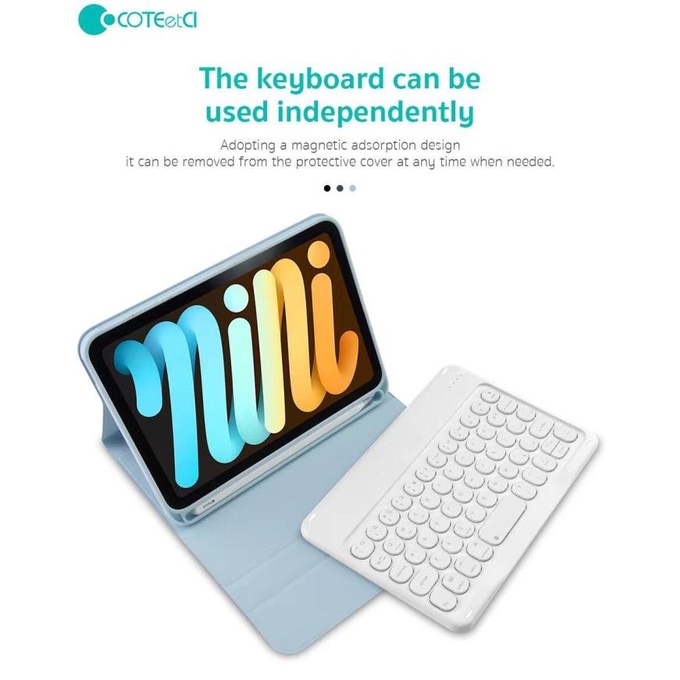 IPAD MINI 6 8.3 INCH COTEETCI KEYBOARD CASE