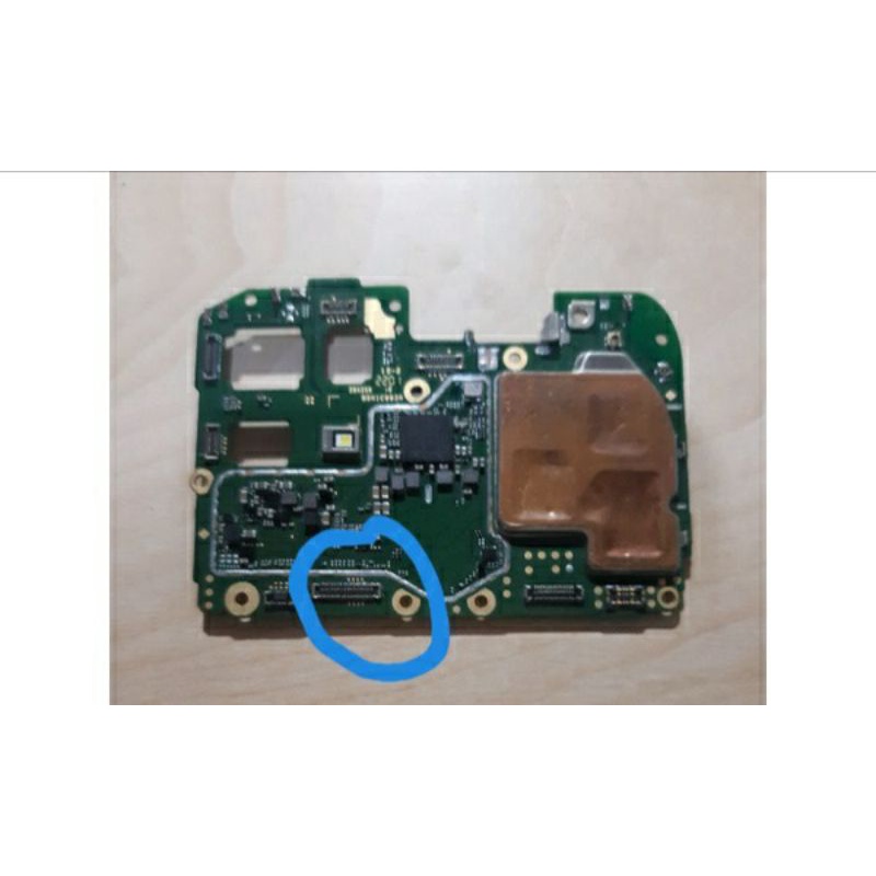 soket / konektor flexible lcd oppo a15
