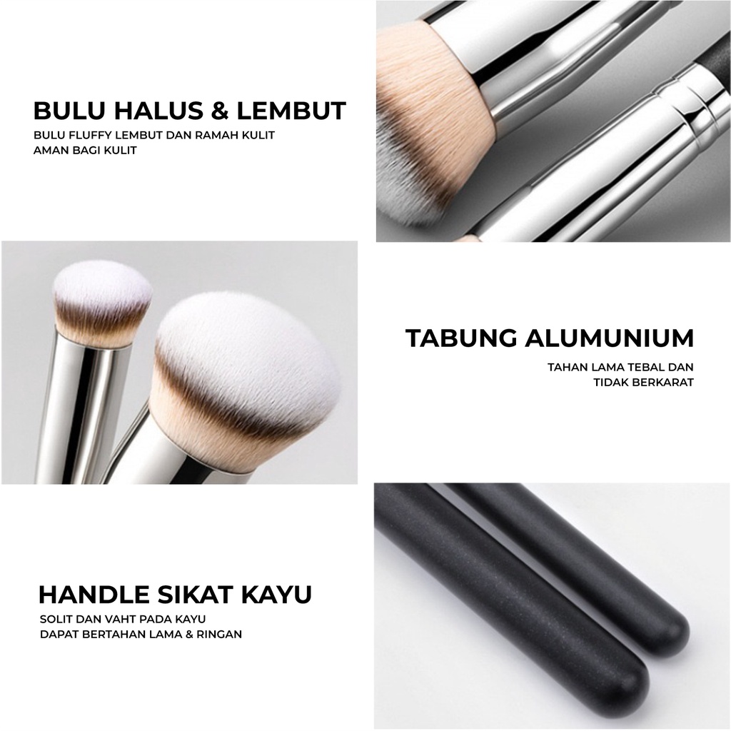 Kuas Concealer Di Bawah Mata Brush Contour Alat Make Up Multifungsi