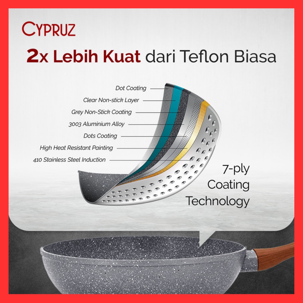 FAST DELIVERY CYPRUZ MARBLE WOK PAN MARBLE FRY PAN MARBLE SAUCE PAN MARBLE GRILL PAN TAMAGOYAKI