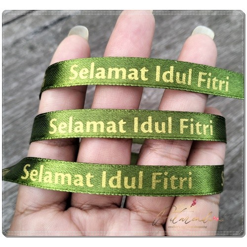 

Galb-234 : Pita Lebaran / Pita Idul Fitri Saten 1 Cm (Per Rol) 021