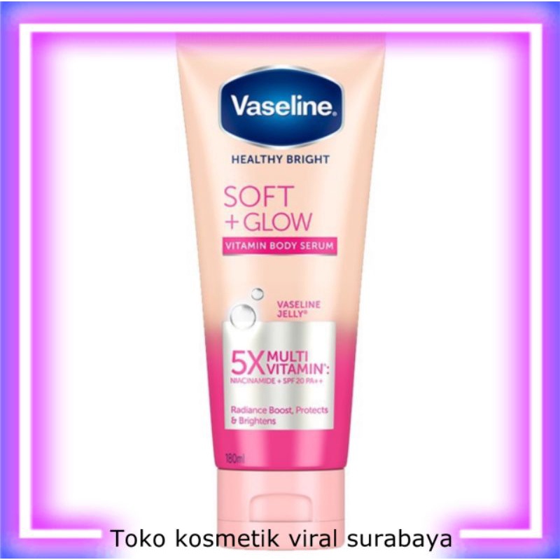 VASELINE HEALTY BRIGHT SOFT+GLOW/BODY SERUM SOFT GLOW 100ML