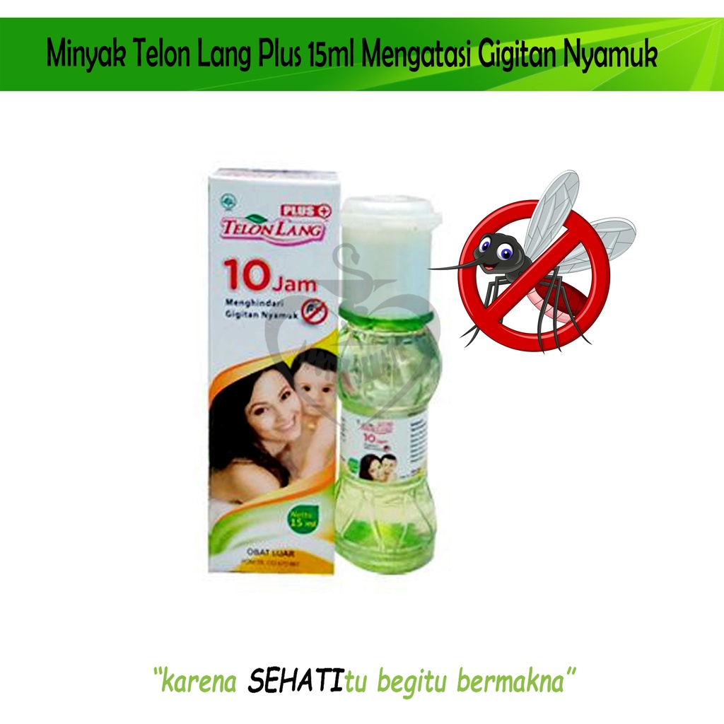 Minyak Telon Lang Plus 15ml Caplang Minyak Anti Gigitan Nyamuk Bayi