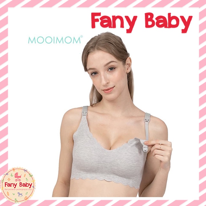 MOOIMOM MODAL SEAM-FREE MATERNITY &amp; NURSING BRA