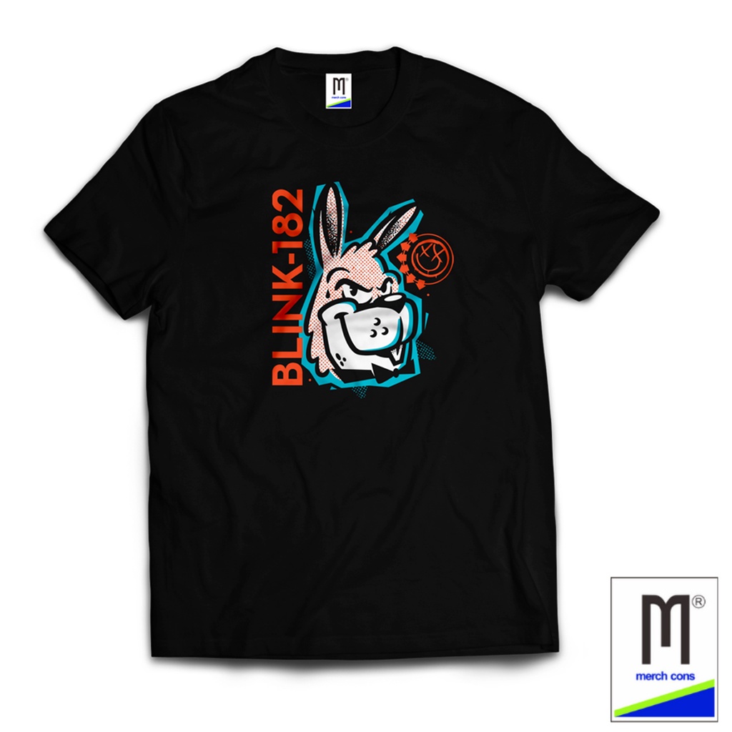 KAOS BAND BLINK-182  TAG MERCHCONS SIZE LUAR / KAOS MUSIK DISTRO