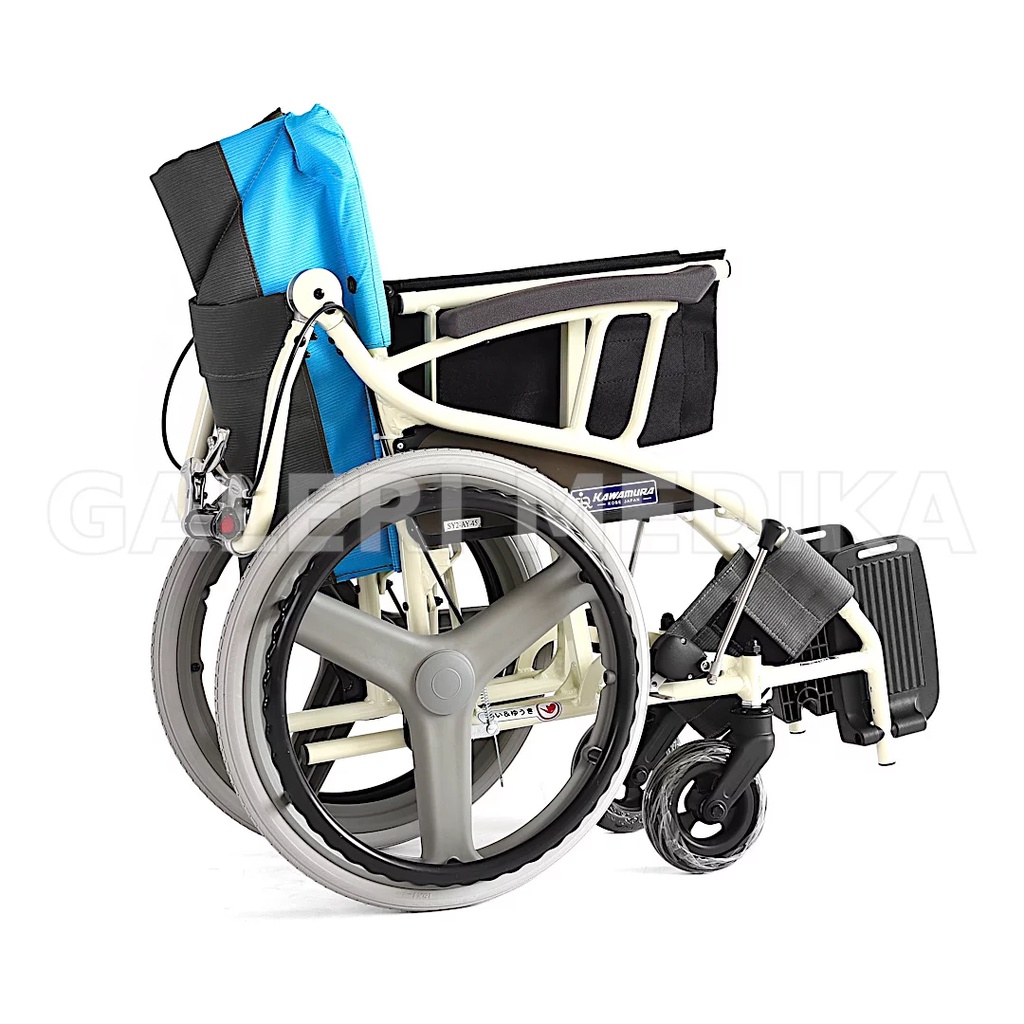 Kawamura Type AY Kursi Roda Jepang - Rollator Wheelchair Convertible