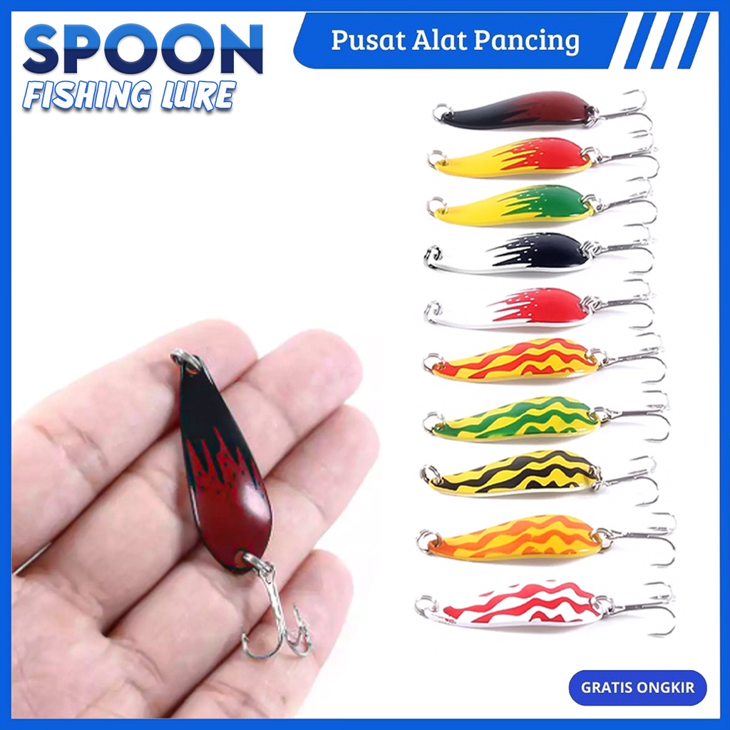 Umpan Pancing SP029 4.2 Cm 5.7G Memancing Lure Wobblers Umpan Pemintal Sendok Umpan Untuk Pike Peche Buatan Payet Spinnerbait