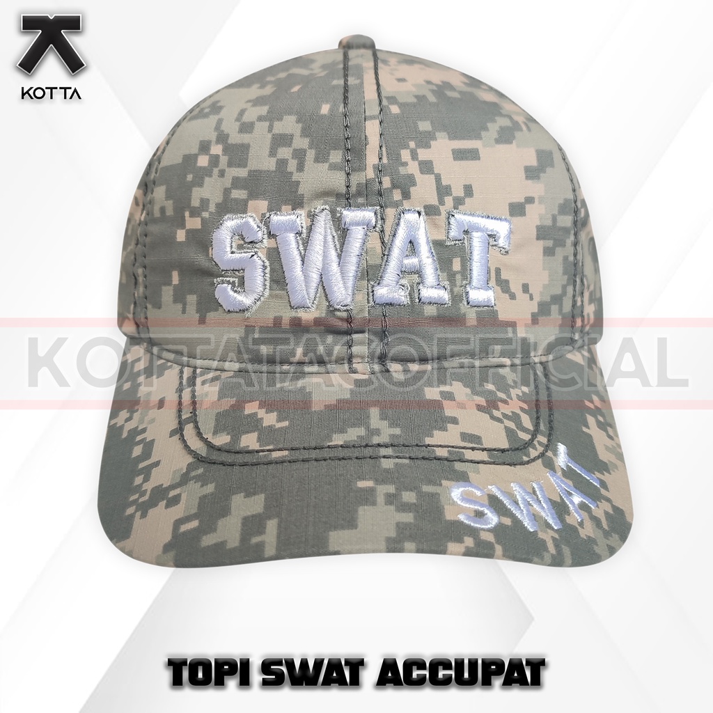 TOPI SWAT ACCUPAT PREMIUM - TOPI TACTICAL SWAT - TOPI TACTICAL ACCUPAT