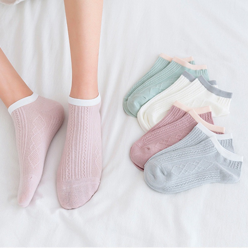 KKI-09 kaos kaki pendek wanita pendek mata kaki socks