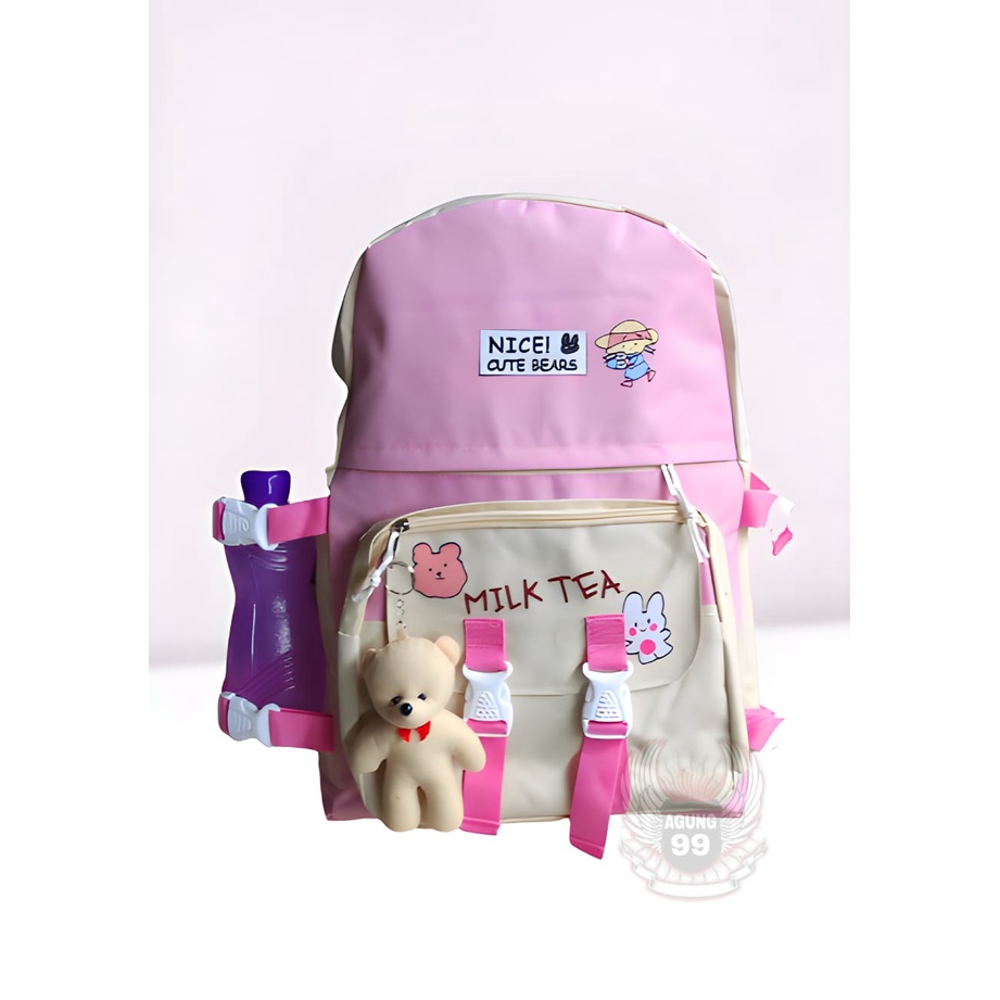 tokoagung99 - Tas anak Korean style / Ransel anak korea terbaru 2021 / Kids bag new style / backpack