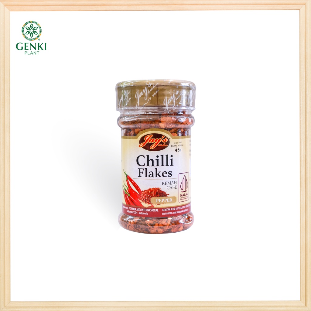 

Jay's Chilli Flakes (Remah Cabe) - 45 g