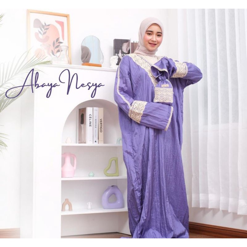 ABAYA PARASUT NESYA/ABAYA SHOLAT TRAVELING/ABAYA SHOLAT MURAH/ABAYA SHOLAT PREMIUM/MUKENA SHOLAT TRA