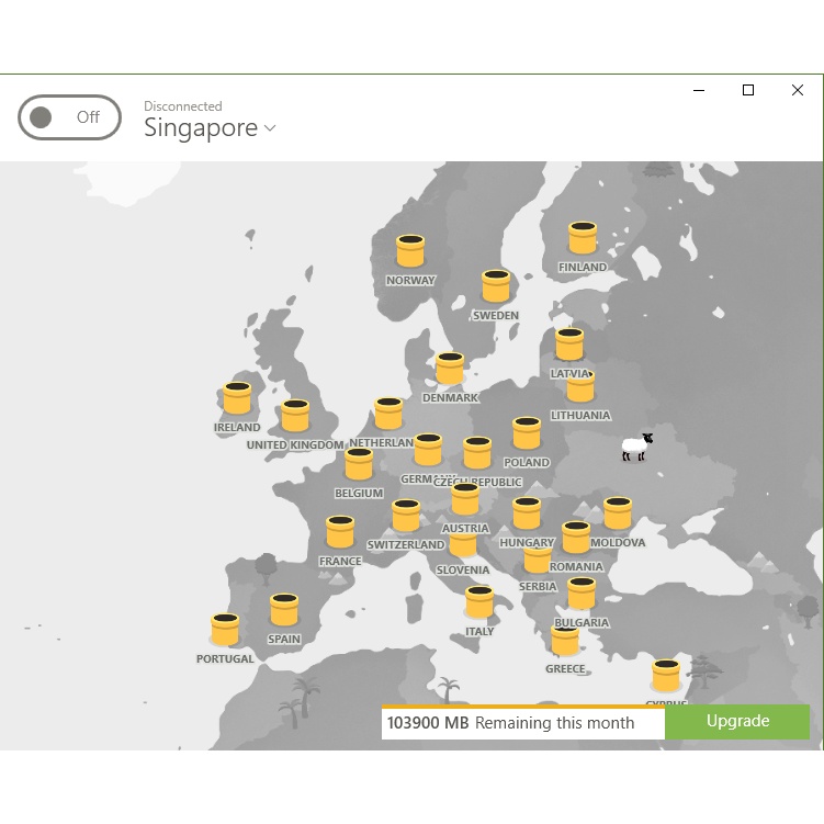 VPN Tunnelbear 100GB perbulan TERMURAH