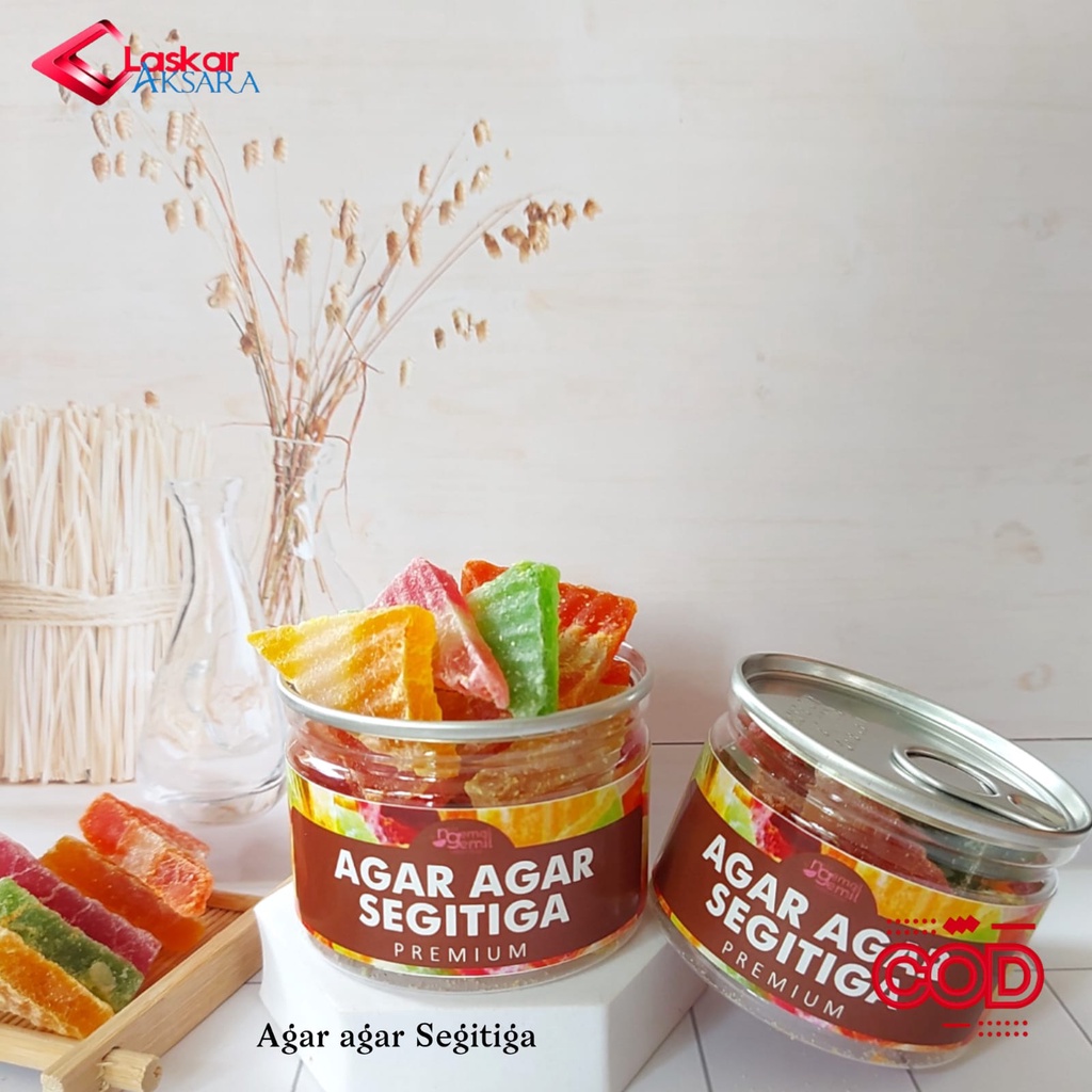 

Can - Agar Agar Segitiga Agar Kering Rasa Buah / Premium
