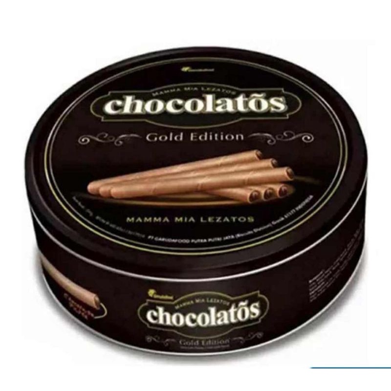 

gery wafer roll - chocolatos dark 190gr