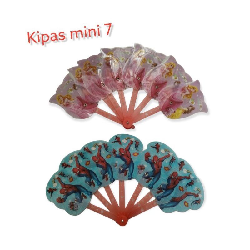 Kipas Mini 7 Kipas Mini Kipas Manual Kipas Tangan Karakter