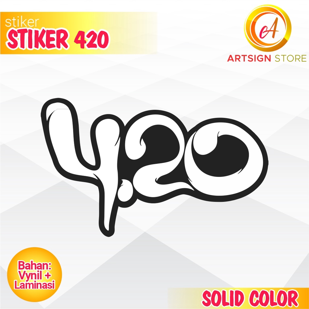 Stiker Fourtwnty Stiker Fourtwenty Stiker 420 Stiker aesthetic Stiker Brand Stiker Konser