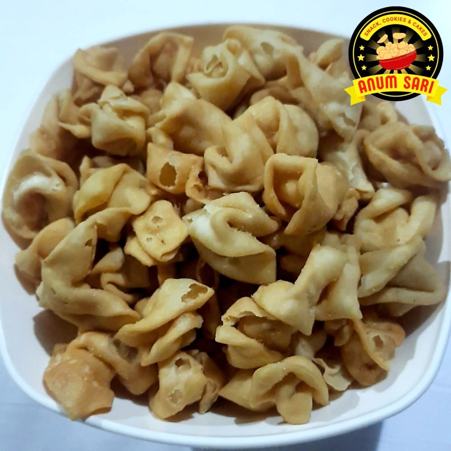 

PANGSIT LIPAT Keripik Bawang Gurih 250 Gram - Anum Sari