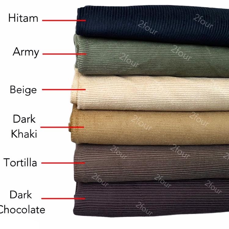 PALING DIMINATI T38 Kain Corduroy Import Meteran | Bahan Korduroy Ecer | Corduray Material Eceran ✓