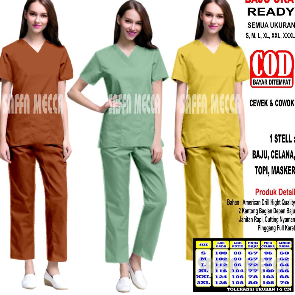 HARGA SPESIAL Baju OK Lengan Pendek Terbaru Baju OKA Lengan Pendek Terbaru Baju OK Baju OKA Scrub Pe