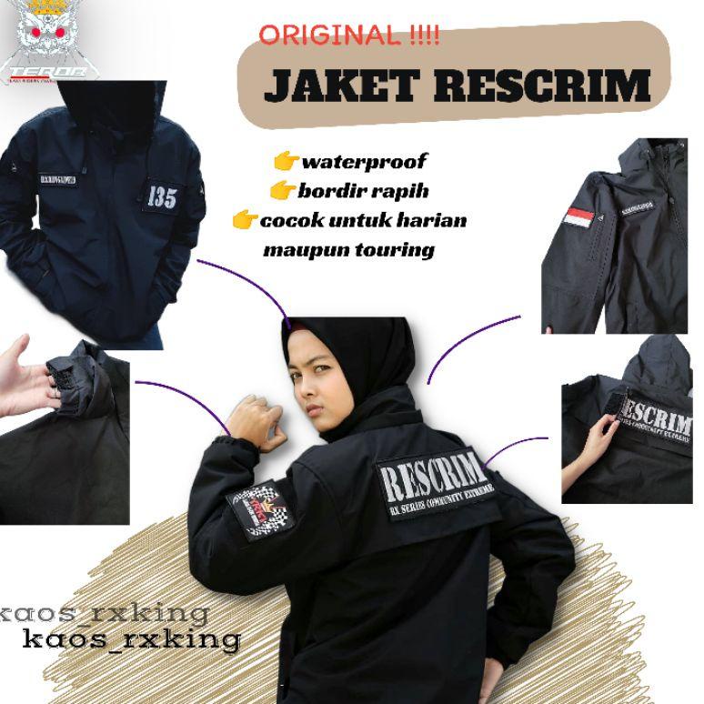 SPECIAL PRICE JAKET Rx King RESCRIM RX KING original (JAKET PRIA & WANITA)