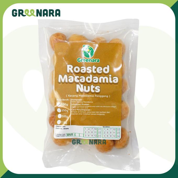 

Roasted Macadamia Nut 100gr / Kacang Macadamia Panggang 100 gram ghe01