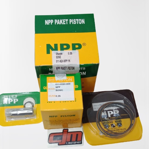 PISTON KIT SONIC NPP SIZE STD 025 050 ORIGINAL