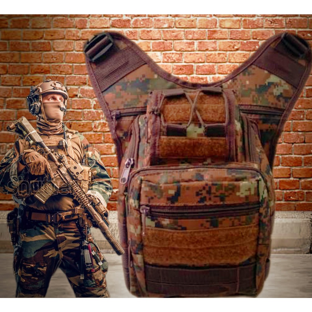 TAS TACTICAL Slempang Camera Army ( HARGA GROSIR ) Tentara , Polisi , Military