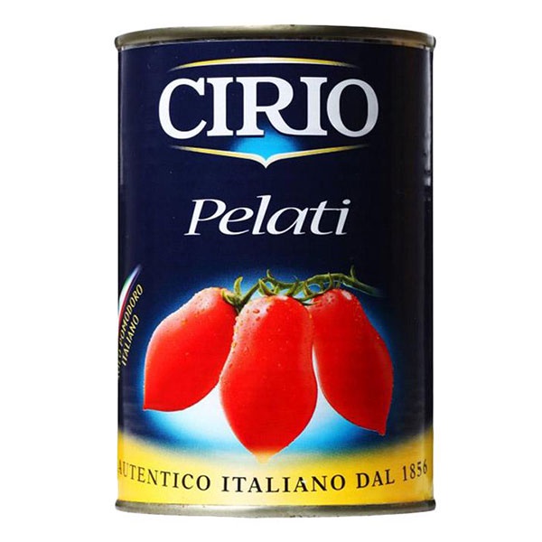 

CIRIO WHOLE PEELED TOMATOES 400 GR