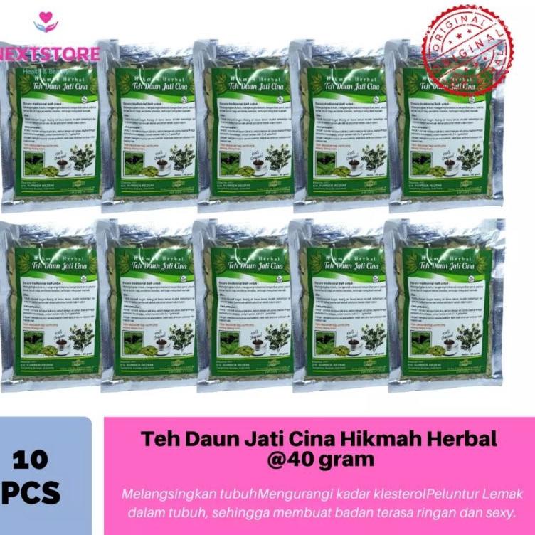 

【MEGA SALE】 10 pcs teh daun jati cina curah hikmah
