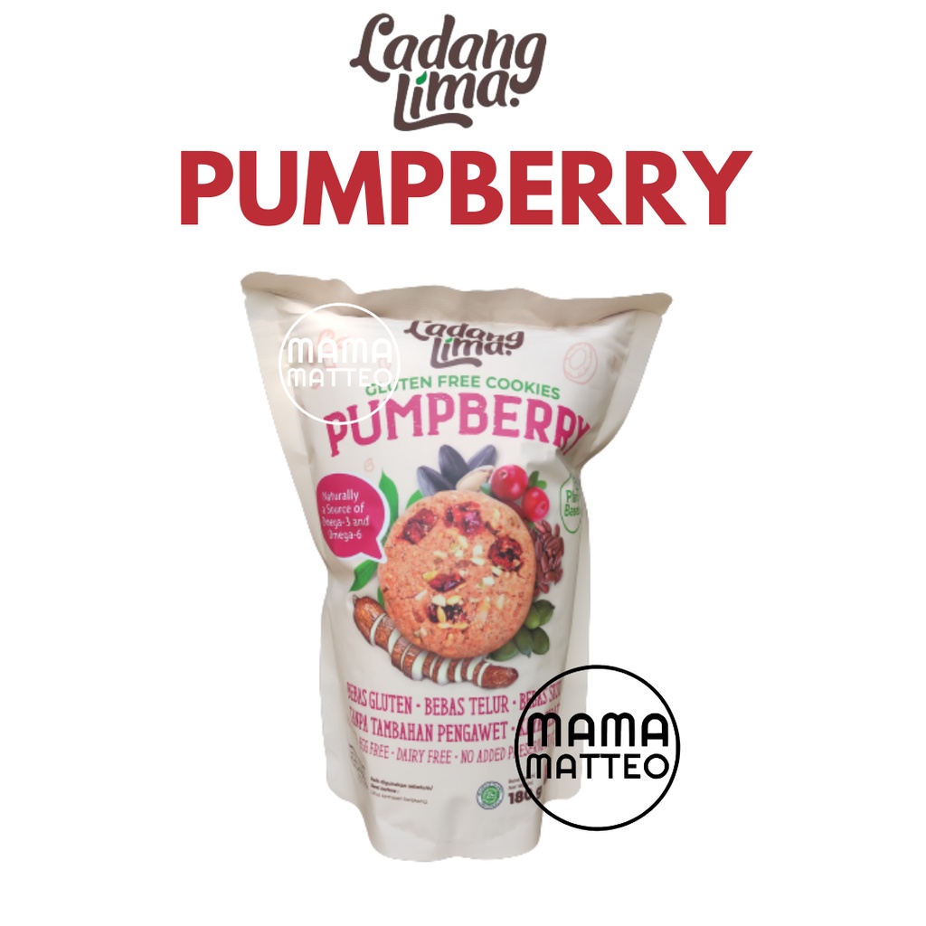 Ladang Lima Pumpberry Cookies 180gr Bandung