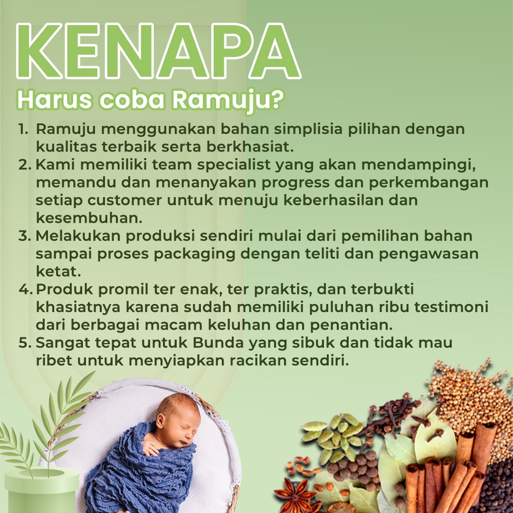 Ramuju SR ( Sehat Rahim ) - | Obat Promil | Teh Promil | Promil Alami | Promil Wanita | Herbal Promil Istri | Obat Promil Wanita