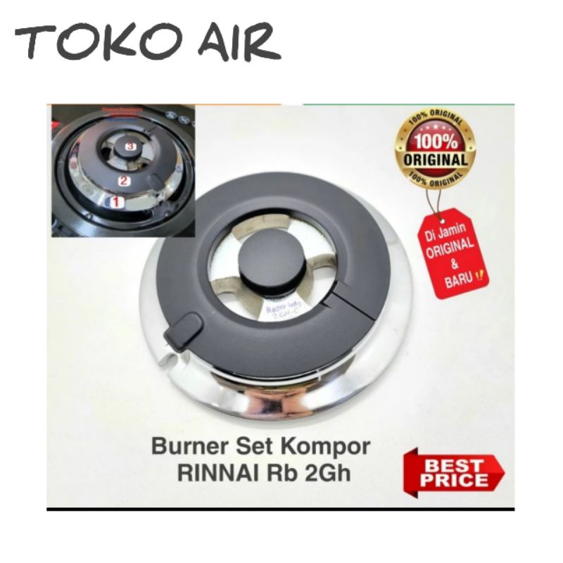 Sparepart Kompor Tanam Rinnai Burner Rinnai RB 2 GH