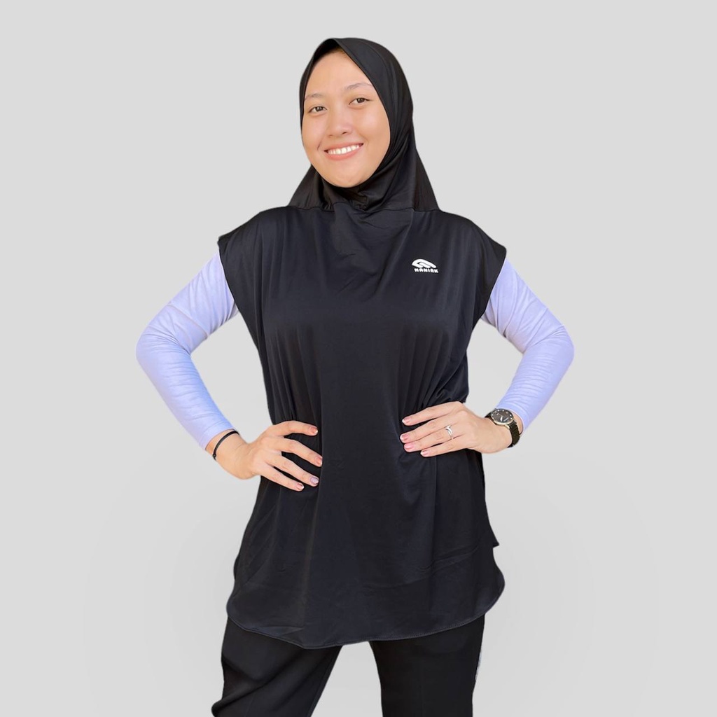 Jual Maniak Hijab Rompi Olahraga Wanita Jilbab Sporty Instan Senam Zumba Gym J R Shopee 3486