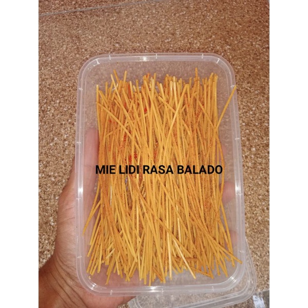 

COD MIE LIDI RASA BALADO KAMASAN BOX 500ML 100grm