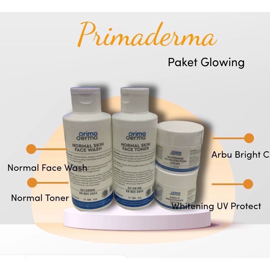Primaderma Paket Normal Glowing Flek